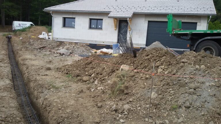 Chantier installation électrique en pieuvre Electrikit